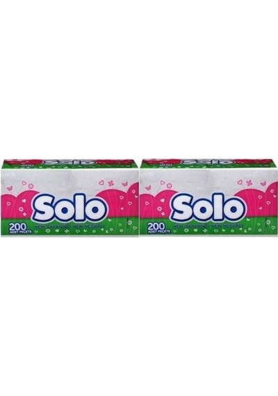 Solo Süper Peçete 200'lü 2 Paket