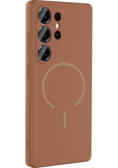 Galaxy Uyumlu S25 Ultra Kılıf M-safe Şarj Özellikli Zore Meta Kapak