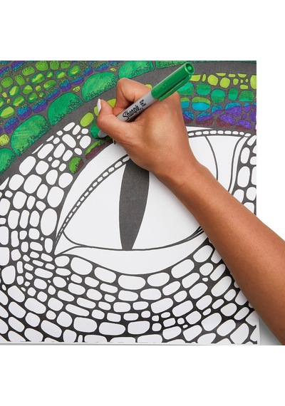 Sharpie Fine Standart Renk Permanent Markör 4'lü