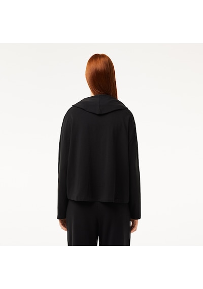 Lacoste Kadın Sweatshırt Sf1473-00-031 Siyah