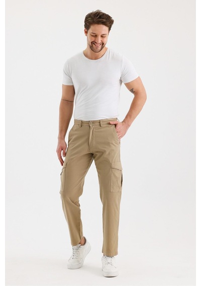Jack & Jones Jpstkane Jjfctry Kargo Pantolon 12274765 Bej