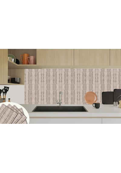 Tink Kendinden Yapışkanlı Mermer 16 Desenli Pvc Karo 30x30 Cm
