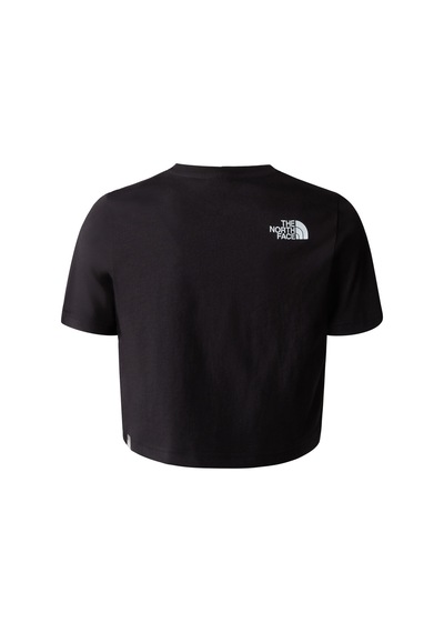 The North Face G S/S CROP EASY TEE  T-Shirt NF0A83EUJK31 Siyah