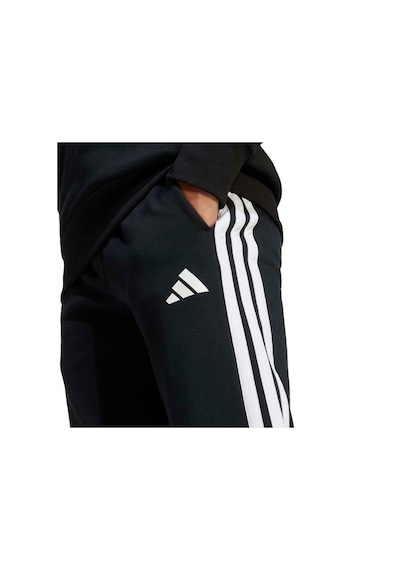 Adidas 3 Stripes Tiberio Çocuk Siyah Eşofman Altı