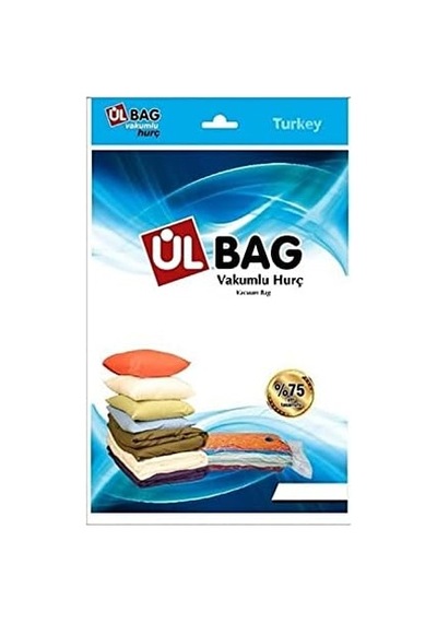 4'lü Vakumlu Poşet Seti 2 Orta + 2 Büyük Boy Vakumlu Torba, Vakumlu Hurç