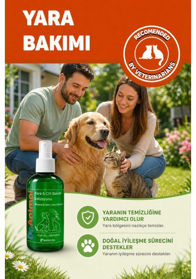 250 Ml Kedi Köpek Göz Kulak Temizleyici Ve Deri/yara Bakım Ürünü
