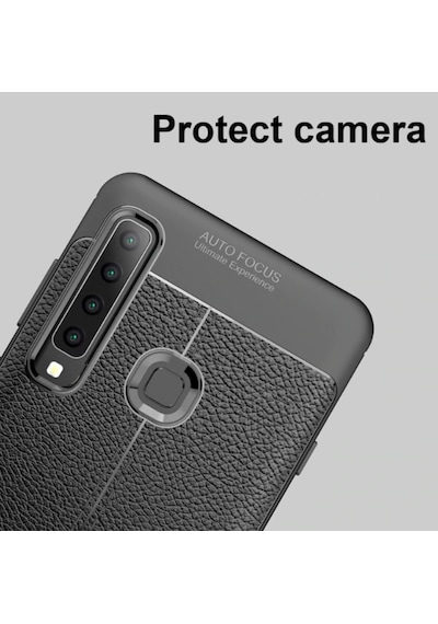 Galaxy A9 2018 Kilif Deri Desenli Kamera Korumali Silikon 493896154