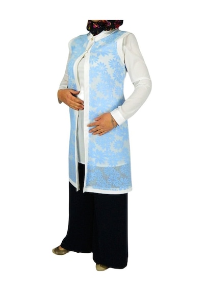 Kadın Krep Güpür Ikili Tunik Msk-0262