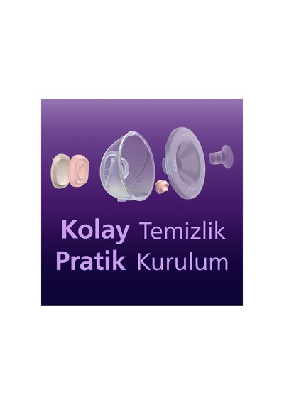 Eller Serbest Şarjlı Tekli Elektrikli Göğüs Pompası, Hastane Gücünde, Sessiz Sağım, Scf531/11