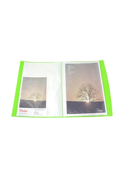 Shuter F03-30 A4 Sunum Dosyası 30 Yaprak - Yeşil