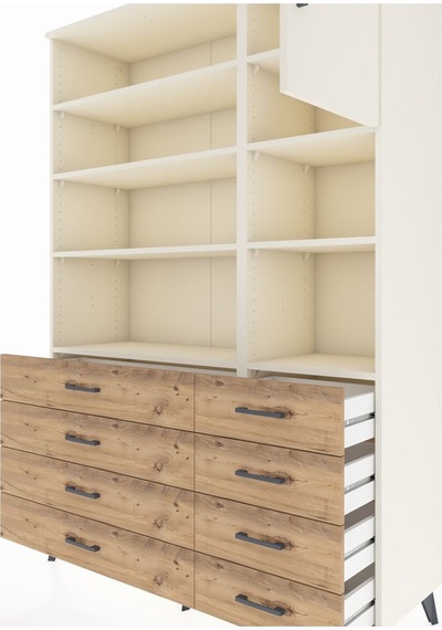Hyperion Dolap 8 Raflı 8 Çekmeceli Tek Kapaklı 132x44x195 Aytaşı-aytaşı/çam Aytası/atlas Çam Hyperion Dolap 8 Raflı 8 Çekmeceli Tek Kapaklı 132x44x195 Aytaşı-aytaşı/çam Aytası/atlas Çam