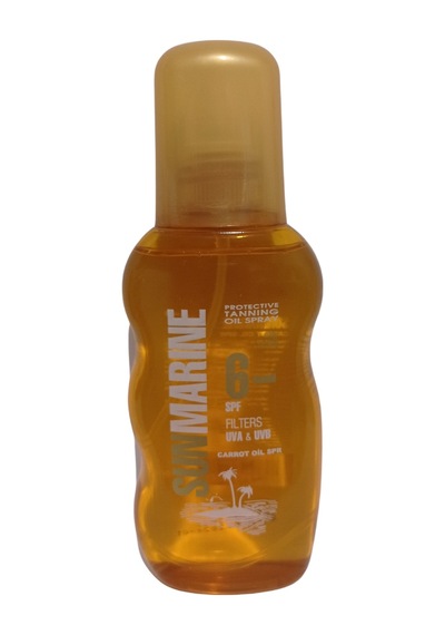 Sunmarine SPF 6 Havuç Yağı Sprey 200 ML