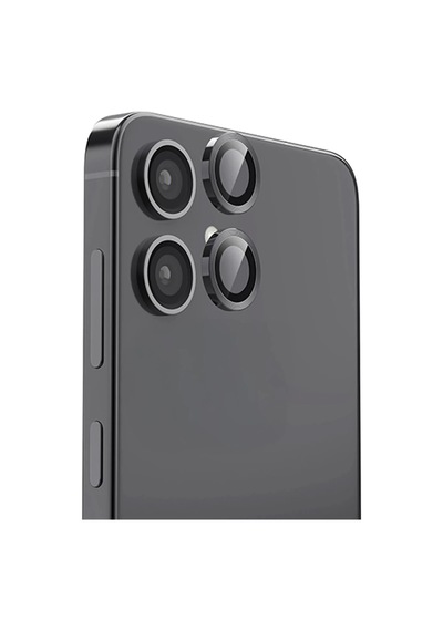 Samsung Galaxy A06 Uyumlu Raze Metal Kamera Lens - Siyah