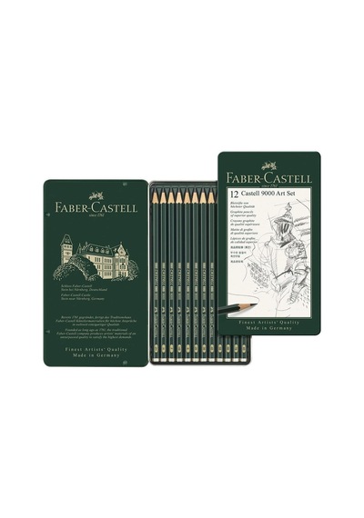 Faber-Castell 9000 Art K.K. Seti 8B-2H