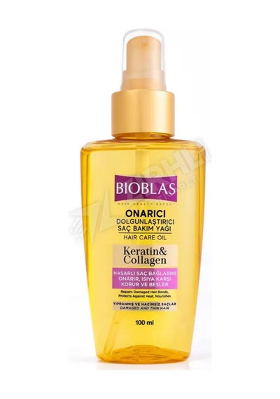 5 Adet Bioblas Saç Bakım Yağı Onarıcı Ve Dolgunlaştırıcı 100 Ml