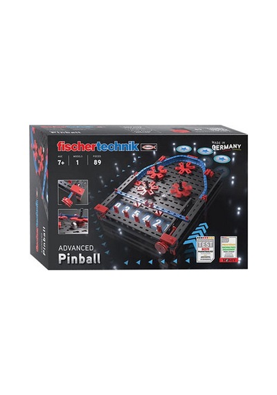 Fischertechnik 89 Parça Advanced Pinball Flipper Yapı Seti 7+ Yaş Made İn Germany