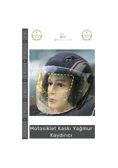 Motosikletkaskı Motosiklet Kaskı Şeffaf Su İtici Anti Sis Koruyucu Film Buhar Önleyici Yağmur Kaydı