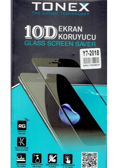 Tonex Y7-2018 10D Ekran Koruyucu