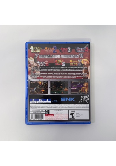 Metal Slug Anthology Limited Run Playstation 4