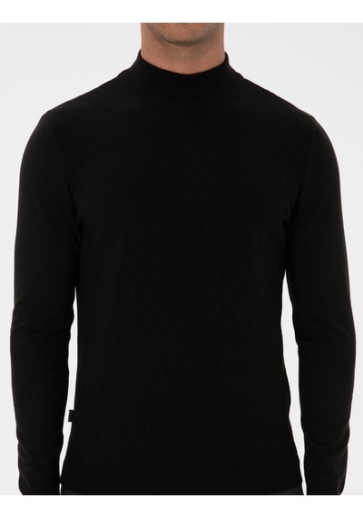Pierre Cardin Erkek Siyah Kazak /triko 50318128-vr046 Siyah