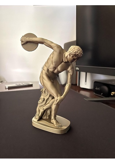 Tr 14 Cm Antik Yunan Heykeli Hediyelik Ev Salon Bronz Renk Diğer