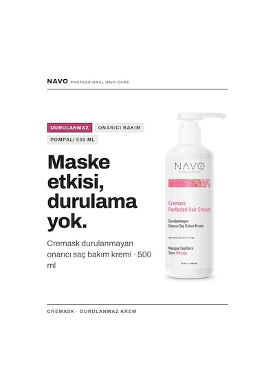 Argan&keratin Bağ Onarıcı Ve Şekillendirici Saç Bakım Kremi Cremask Perfected Haır Cream