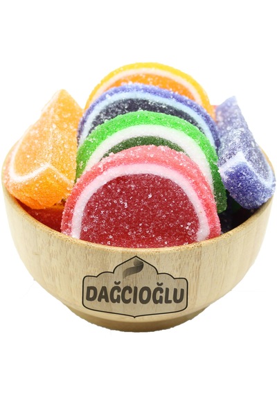 Dağcıoğlu Karışık Meyve Aromalı Dilim Jöle 1 KG