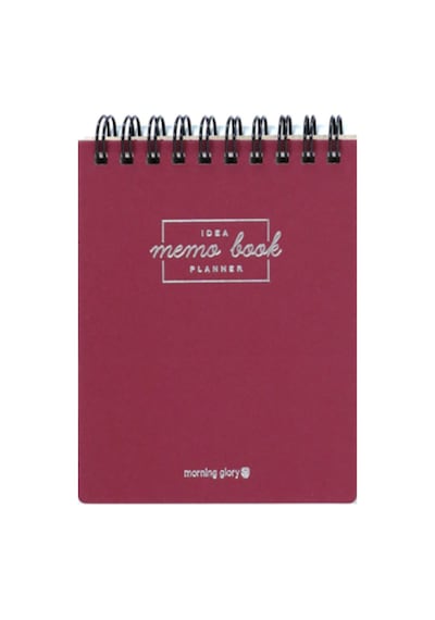 Morning Glory 2000 Planlayıcı Defter 11,8x9 Cm Bordo 12010-88717