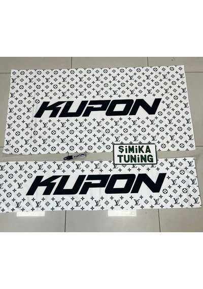 Kupon Beyaz Lv Xl Torpido Ve Sırt Havlusu Seti 2 Adet Ön Ve Arka Anahtarlık Hediye Lv Kupon