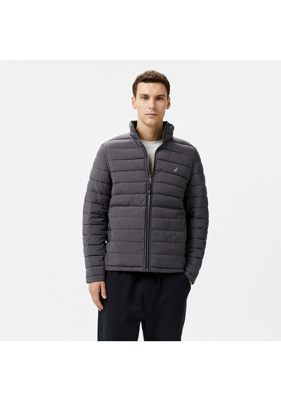 Nautica Erkek Siyah & Gri Çift Taraflı Mont