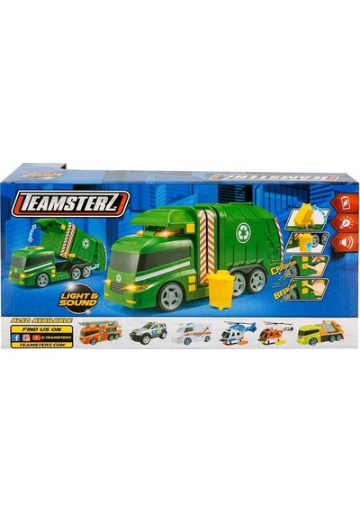 Teamsterz Sesli Ve Işıklı Çöp Aracı S00016391