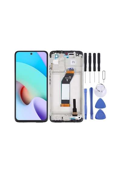 Xiaomi Uyumlu 21121119sg Redmi 10 2022 Ekran Lcd Full Çıtalı