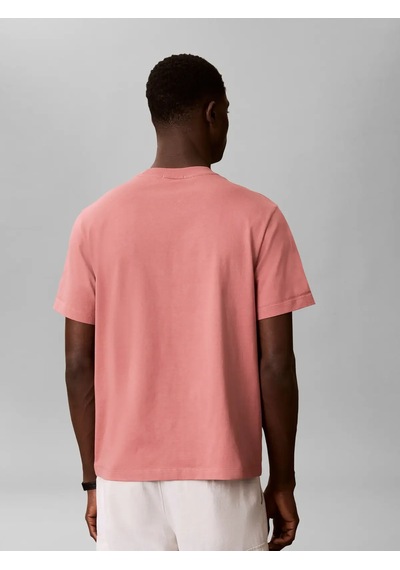Calvin Klein Ss Easy Monogram Tee, Gda Pembe Erkek T-shirt