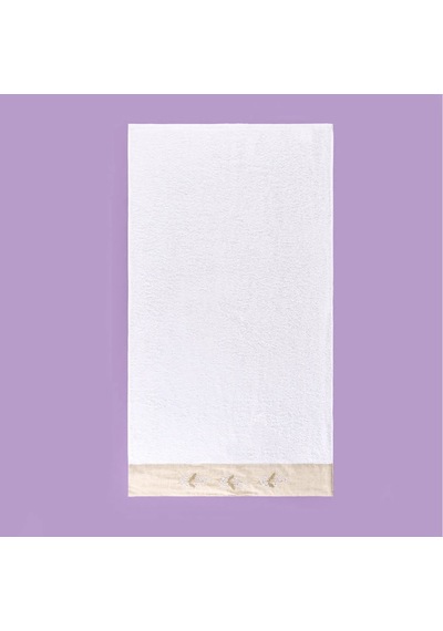 Soft French Cottage Ruva Yüz Havlusu - Ekru - 50x90 Cm Çok Renkli