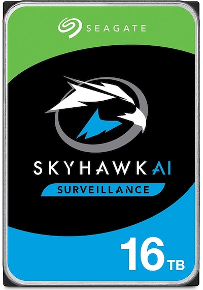 Seagate SkyHawk ST16000VE000 3.5" 16 TB 7200 RPM SATA 3 HDD