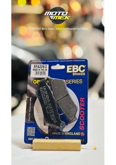 Yamaha Xt 660 R Ön 04-15 Ebc Sfa209/2 Motor Balata Yüksek Performanslı Fren Balatası