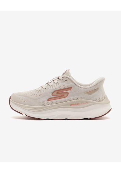 Skechers Max Run Kadın Natürel Koşu Ayakkabısı 129200 Nat Bej