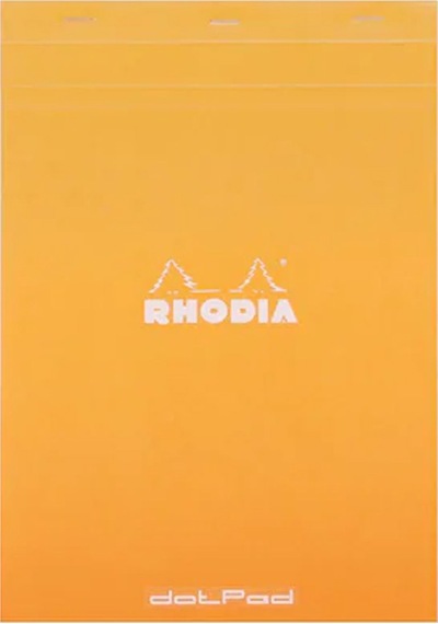 Rhodia Basic 11X17Mm Kareli Bloknot Turuncu Kapak Defter Rb14200