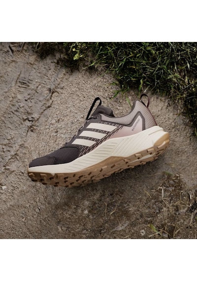 Adidas Hq5101 Terrex Tracefinder 2 Climaproof Kadın Arazi Koşu Ayakkabısı Kahverengi
