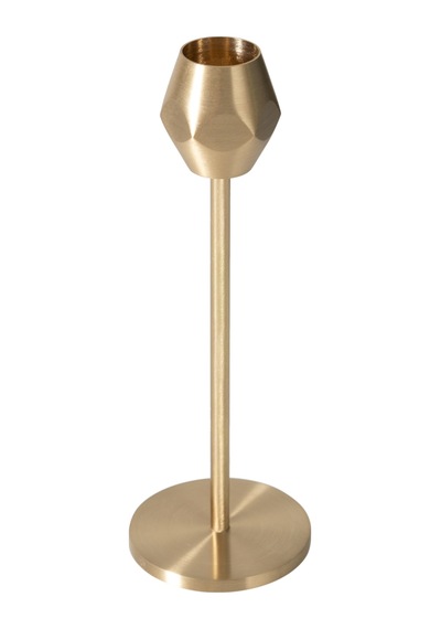 Mudo Home Hexa Pirinç Mumluk Küçük Boy 17cm Diğer