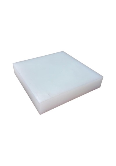 Kesim Takozu Pres Takozu 2x10x10 Beyaz 1 Adet Deri El Aleti, Deri Zımbalama Matı, Kauçuk Tahta, Sessiz Kauçuk Altlık