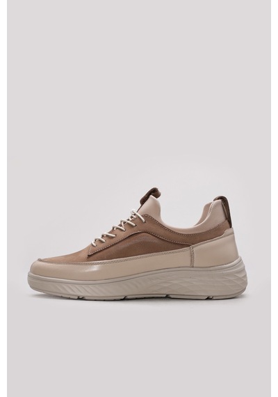 Fast Step Hakiki Deri Erkek Casual Ayakkabı 166ma1003 Kum