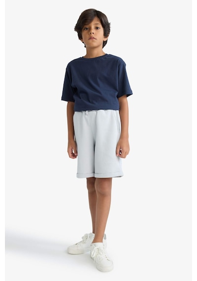 Defacto Erkek Çocuk Regular Fit Pike Şort G1388a825augr184 Gri