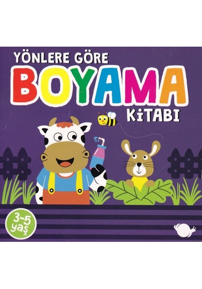 Yönlere Göre Boyama Kitabı 3-5 Yaş- Çikolata Yayınevi