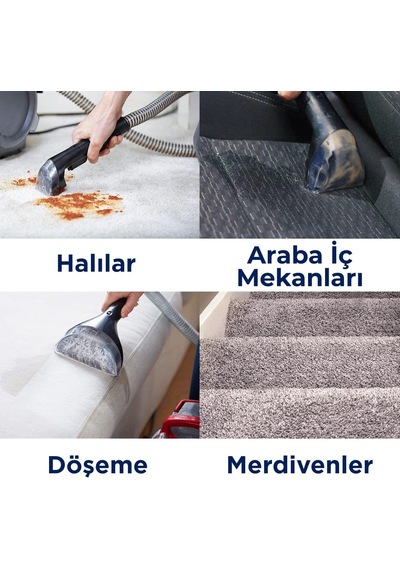 750w 1558n Spotclean Pro Halı, Ev Ve Araç İçi Döşemelere Özel Leke Çıkarıcı, En Zorlu Lekeler İçin İdeal