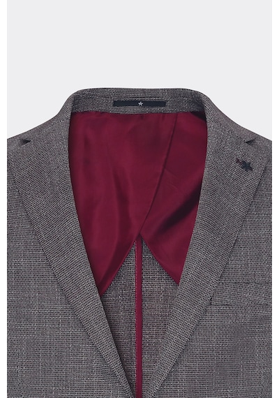 AC&Co / Altınyıldız Classics Erkek Sıyah-bordo Slim Fit Dar Kesim Mono Yaka Desenli Blazer Ceket Sıyah-bordo AC&Co / Altınyıldız Classics Erkek Sıyah-bordo Slim Fit Dar Kesim Mono Yaka Desenli Blazer Ceket Sıyah-bordo