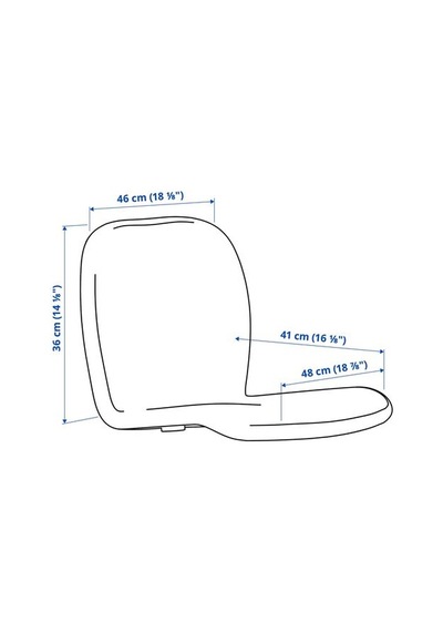 Ikea Skålsta Yemek Sandalyesi Oturma Yeri, Knaback Bej