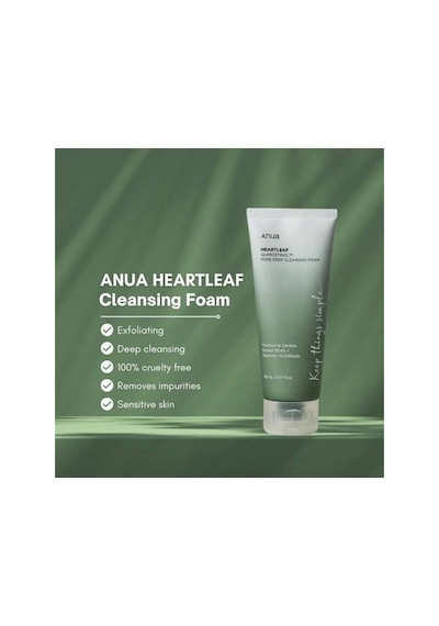 Anua Heartleaf Succınıc Moısture Cleansıng Foam Süksinik Asitle Yıkama İçin Jel-köpük 150 Ml