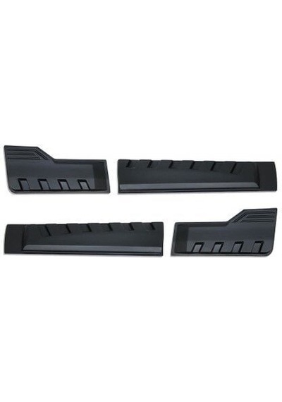 Isuzu D-max 2012 Set 4 Parça Kapı Kaplama Siyah Mat Asa Kum Desen Standart
