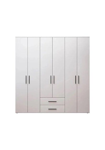 Yeni White 6 Kapı Gardırop 52x206x213 Beyaz Yeni White 6 Kapı Gardırop 52x206x213 Beyaz